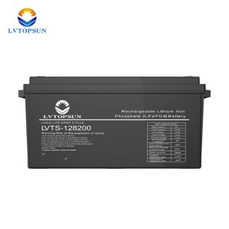 Lvtopsun 12.8V 200Ah 2.56kWh Lithium-Ion Energy Storage Battery